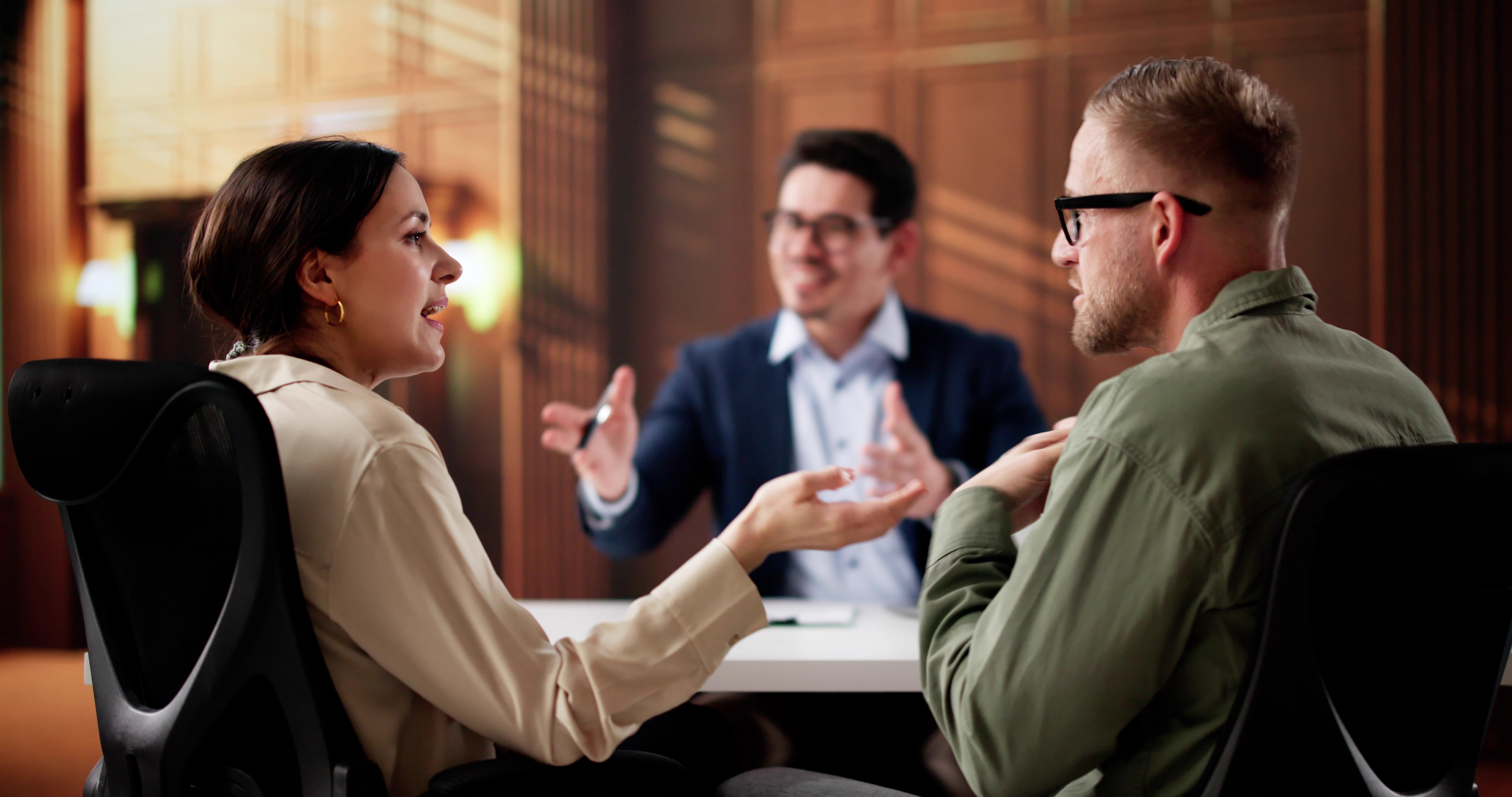 Courtroom Scene Family Law Hearing in North Carolina LKN Law nterior of a courtroom in North Carolina showing the judges bench counsel tables and courtroom furniture representing a child custody hearing